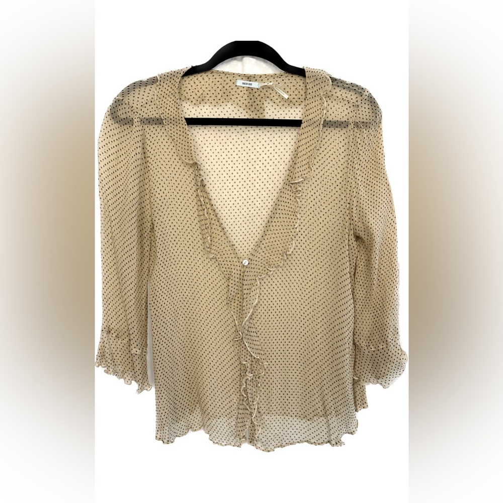 UO Kimchi Blue Sheer Top. Size Medium.